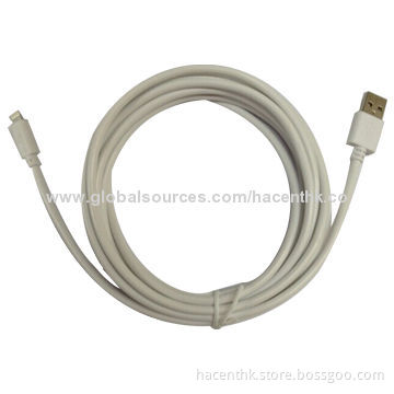3m USB Data Cable for iPhone 5 with iOS 7 OS
